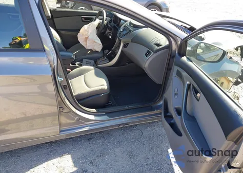 2013 Hyundai Elantra Gls from USA, damaged, VIN 5NPDH4AE9DH259185